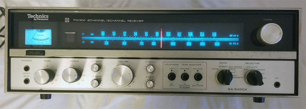 Vintage Technics SA-5400X AM-FM Stereo Receiver | eBay