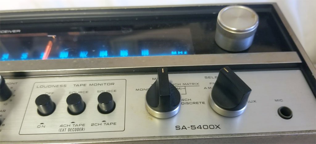 Vintage Technics SA-5400X AM-FM Stereo Receiver | eBay
