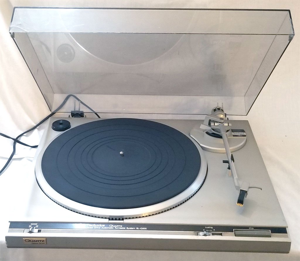 Vintage Technics SL-Q200 Direct Drive Auto Return Turntable | eBay